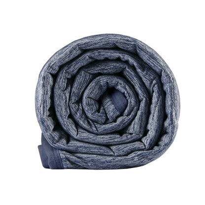 Cooling Touch Down Alternative Throw in Navy Color