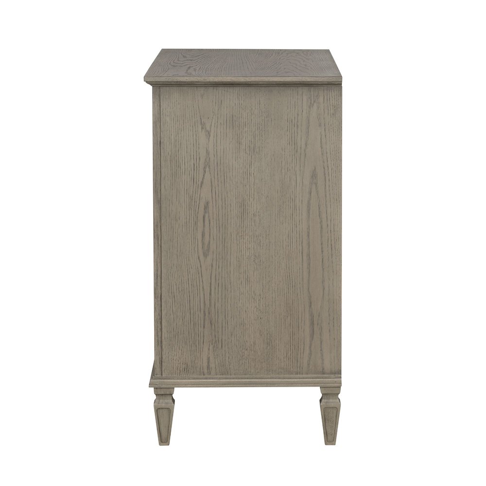 Victoria 6-drawer wood dresser (70"), Reclaimed Grey color