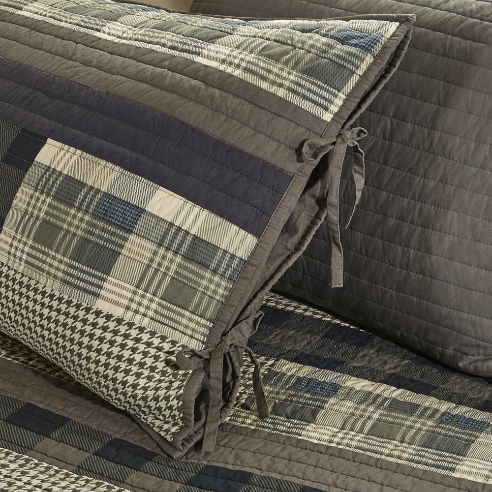 Winter Plains 5 Piece Day Bed Cover Set, Tan color