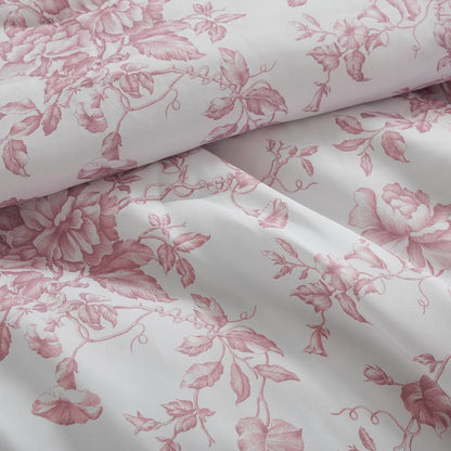 5 Pieces Comforter Set with Decorative Pillows