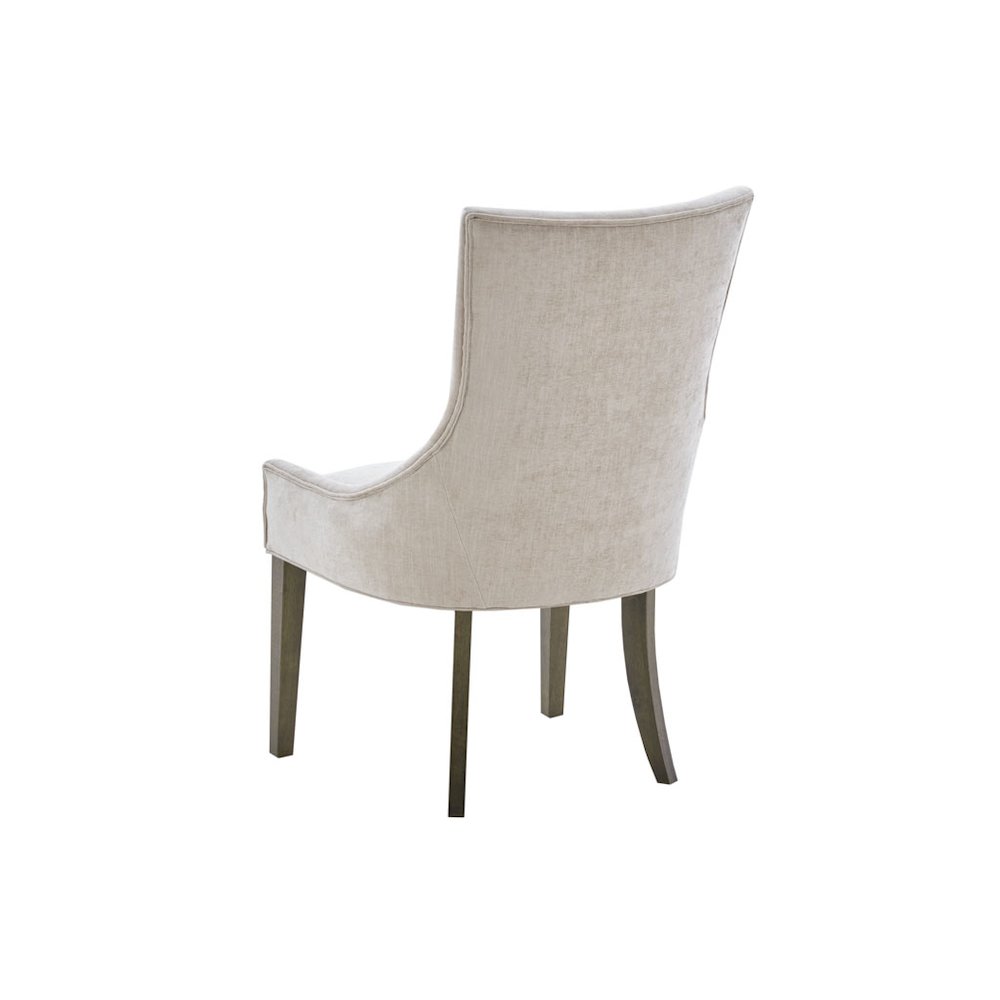 Ultra Upholstered Dining Side Chairs with wood legs (Set of 2)