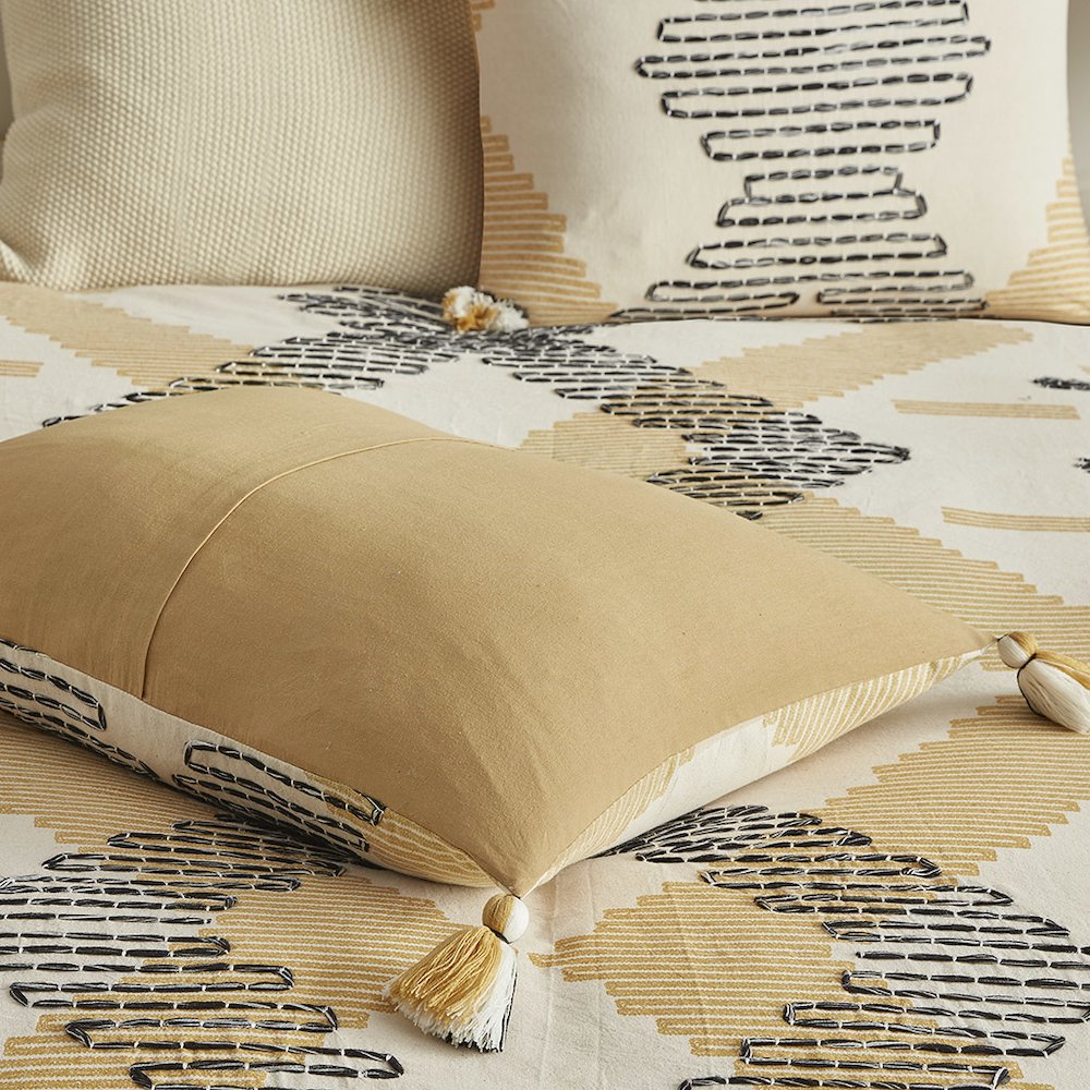 3 Piece Cotton Duvet Cover Set