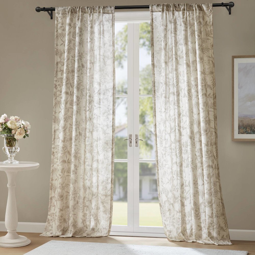 Lana Floral Window Panel