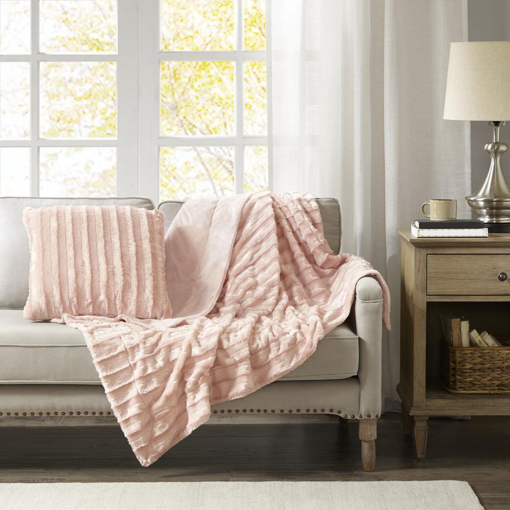 Faux Fur Square Pillow