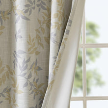 Printed Botanical Blackout Curtain Panel