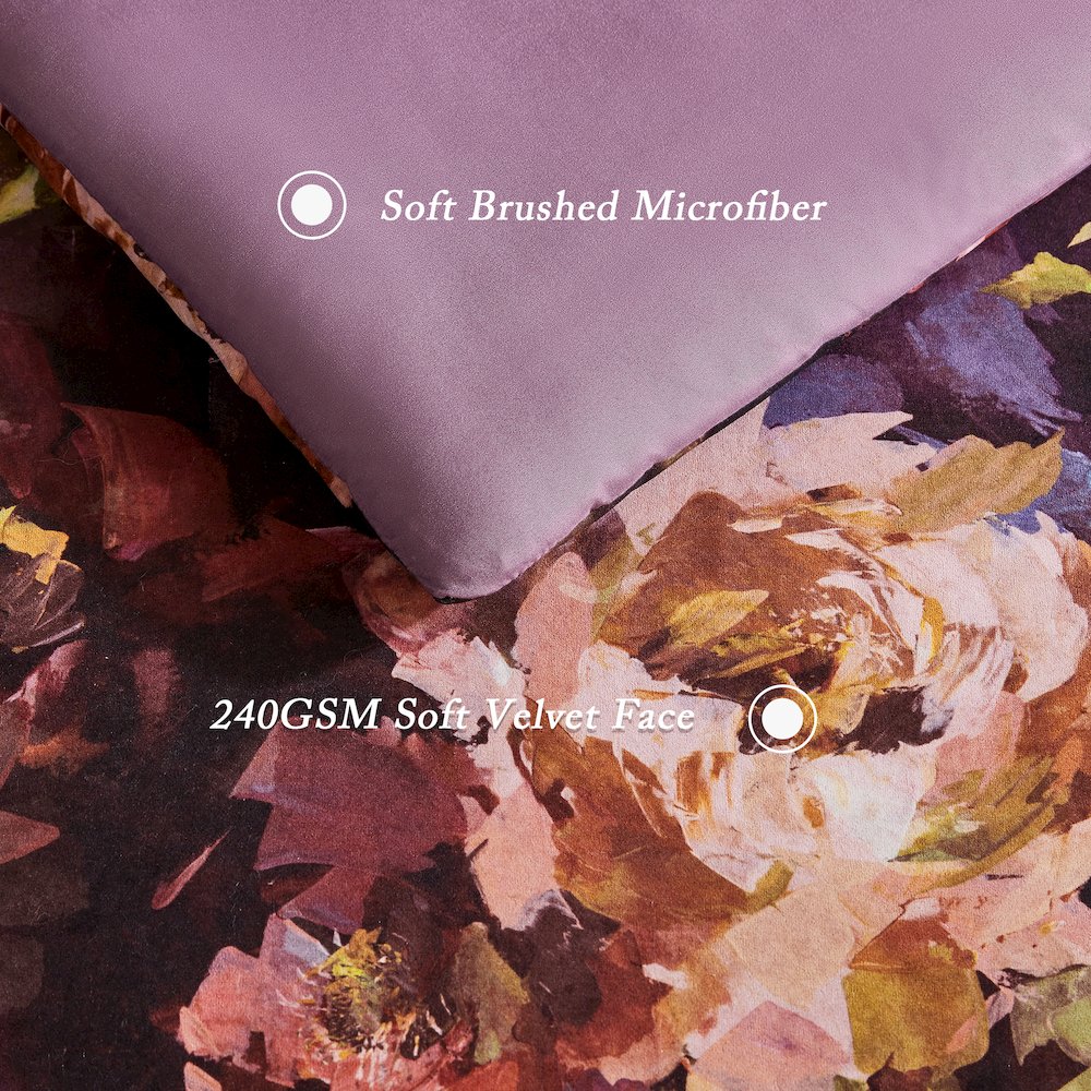 Seraphina velvet comforter set