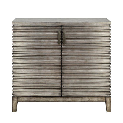 Gray Modern Dresser with MDF Frame, Fully Assembled for Bedroom Storage