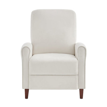 Marena Upholstered Manual Push Back Recliner