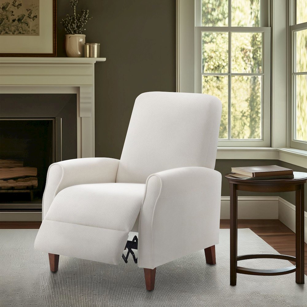 Marena Upholstered Manual Push Back Recliner