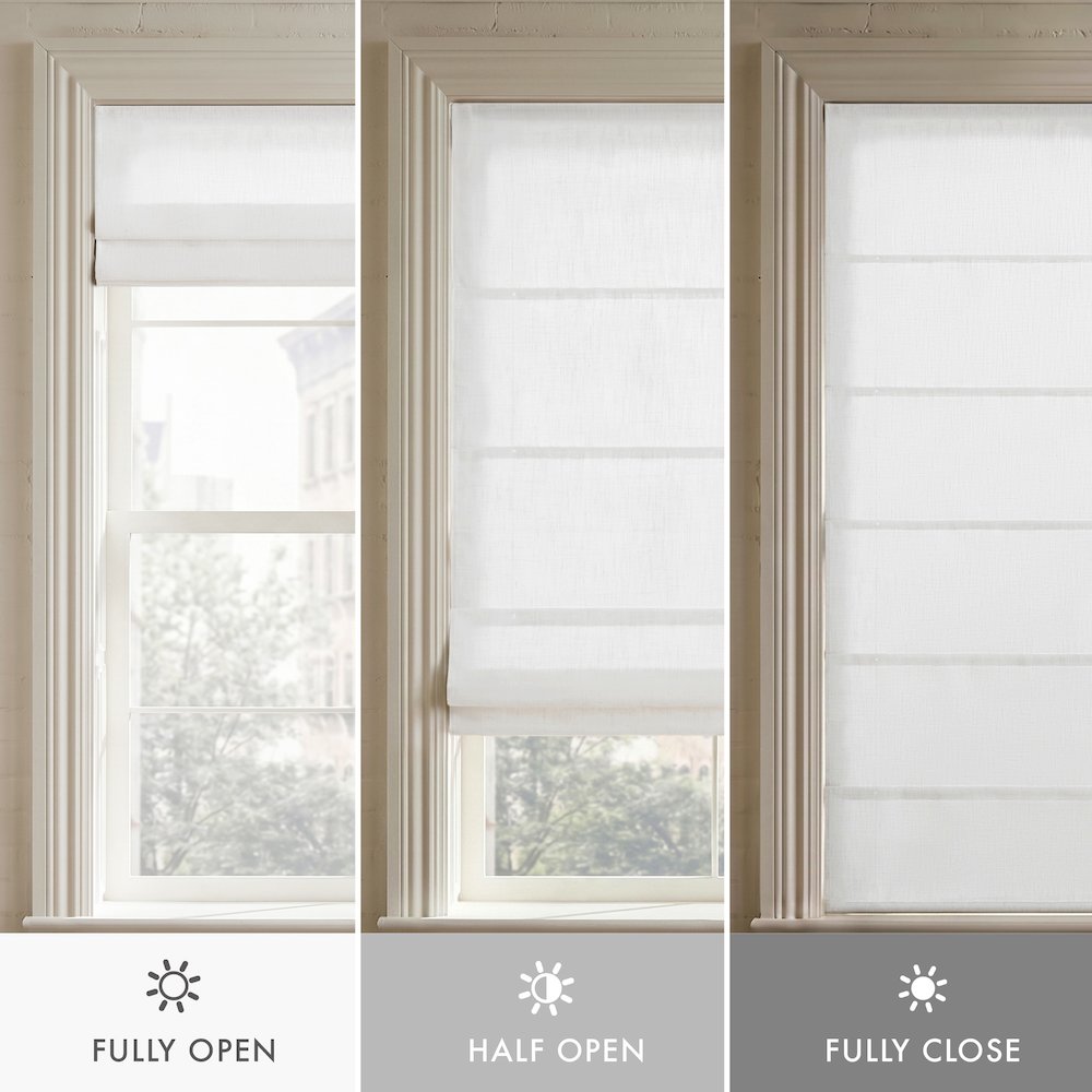 Emery Cordless Roman Shade