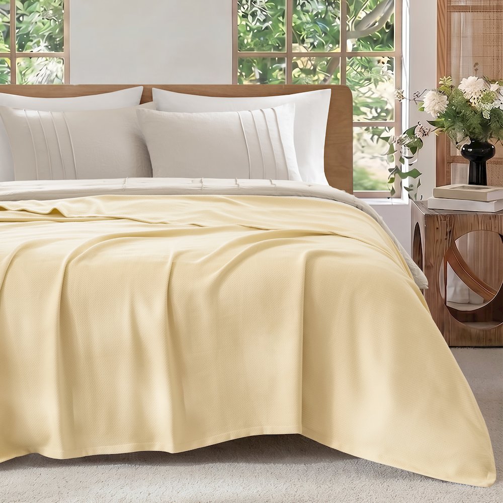 100% Certified Egyptian Cotton Blanket