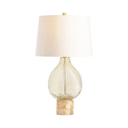28.25"H Glass Table Lamp  1Pcs Ups Pack 3.8'