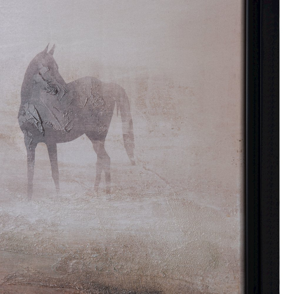 Grazing Stallions Wall Decor
