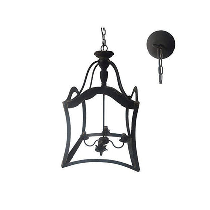 16"H METAL PENDANT LIGHT