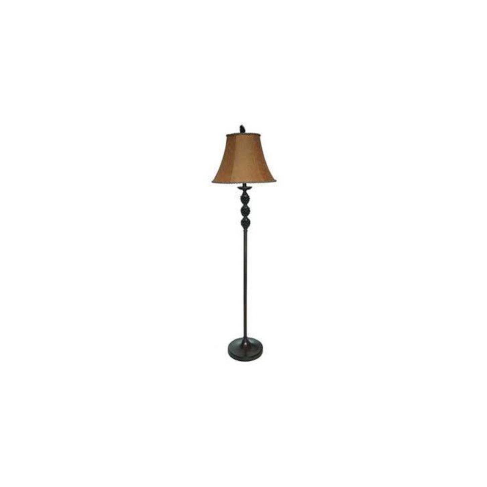 Crestview Pinecone Floor Lamp CVARP230