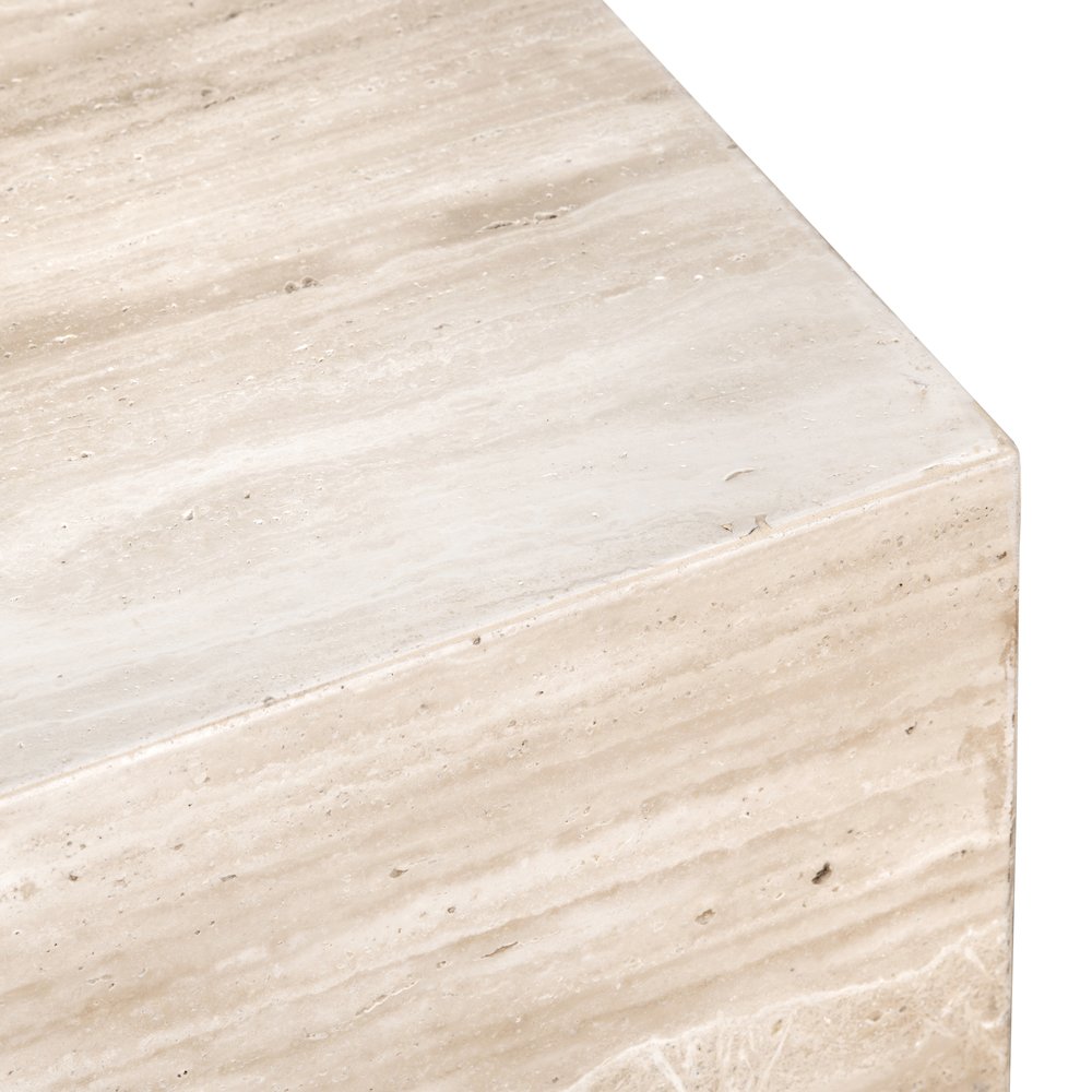 Rectangle Travertine Stone Cocktail_Coffee Table