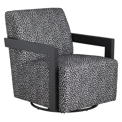Upholstered Swivel Accent Chair