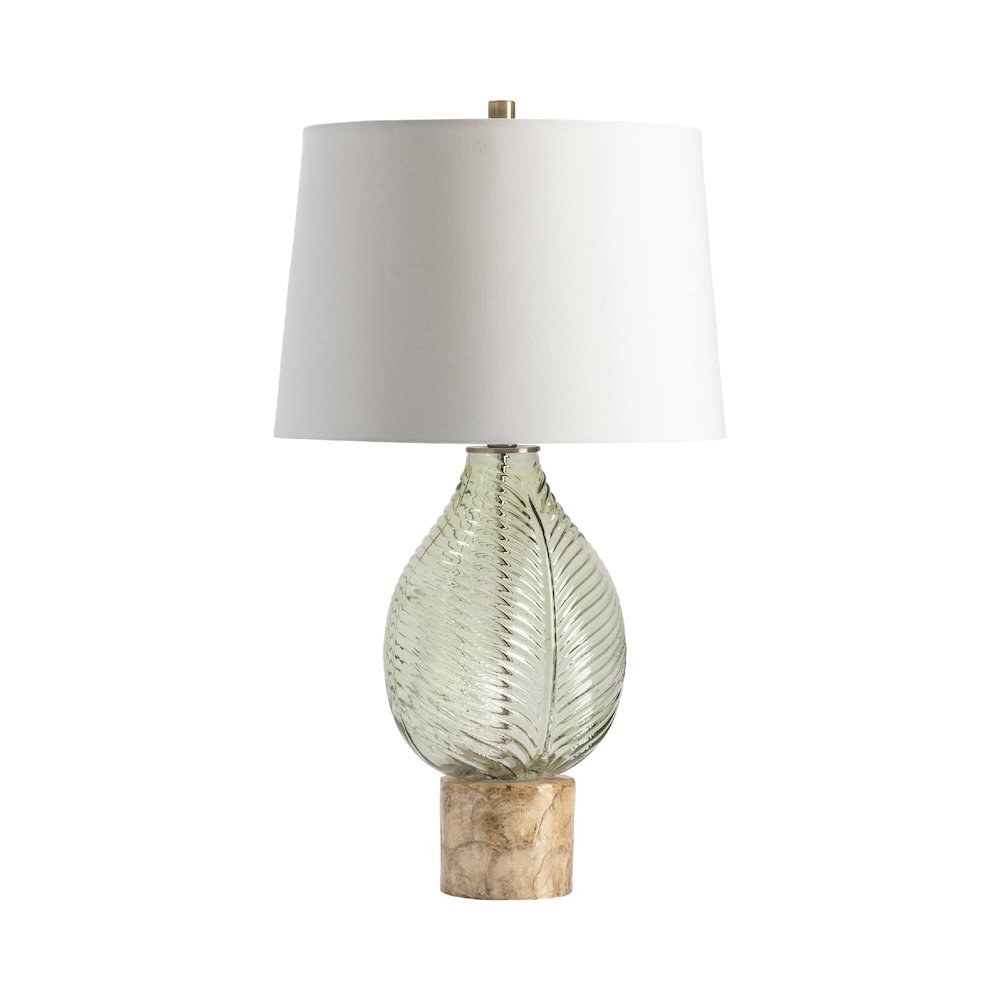 28.25"H Glass Table Lamp  1Pcs Ups Pack 3.8'