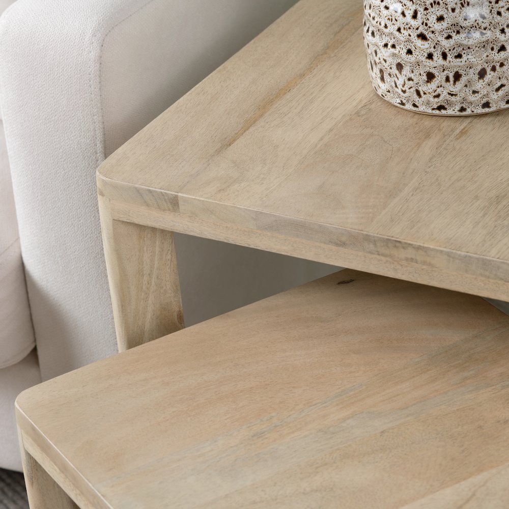 2 Piece Nesting Table Set