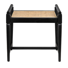 21.65" Port Royal Black Accent Bench