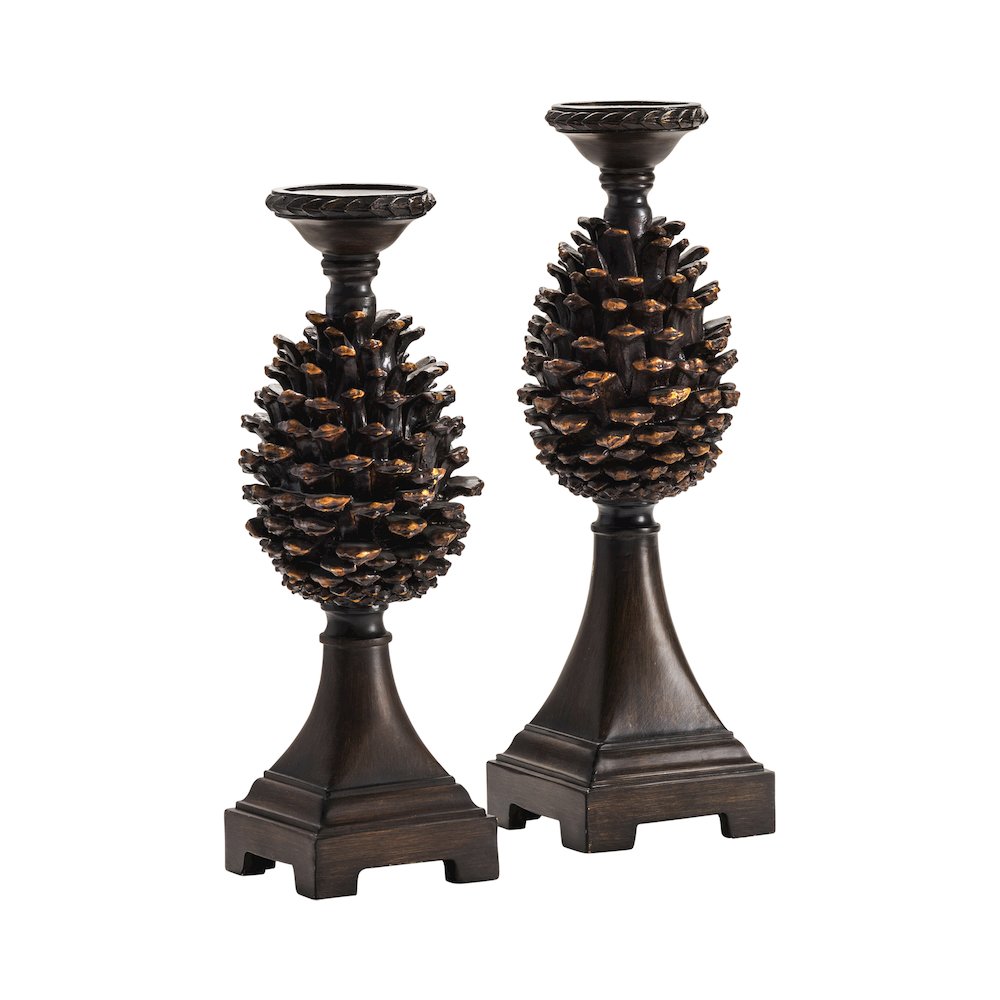 Pine Bluff Candleholders