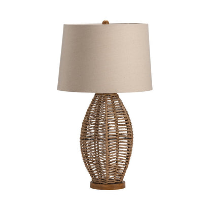30.5"H Ratten Table Lamp 1Pcs Ups Pack 4.59'