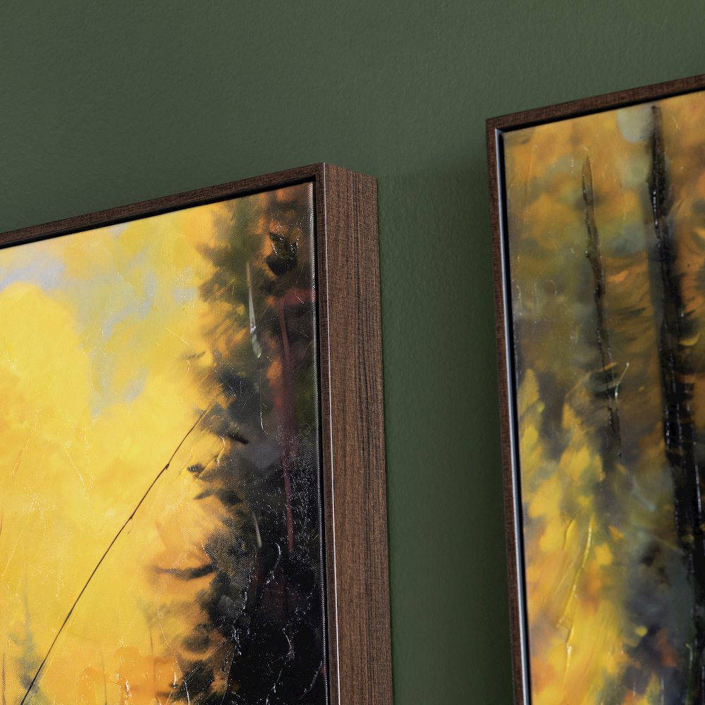 Angling Wall Decor