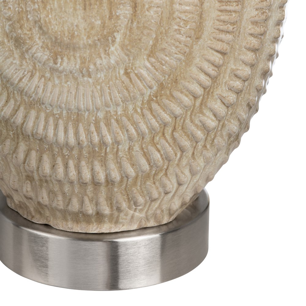 28.25"H Ceramic Table Lamp With Linen Shade