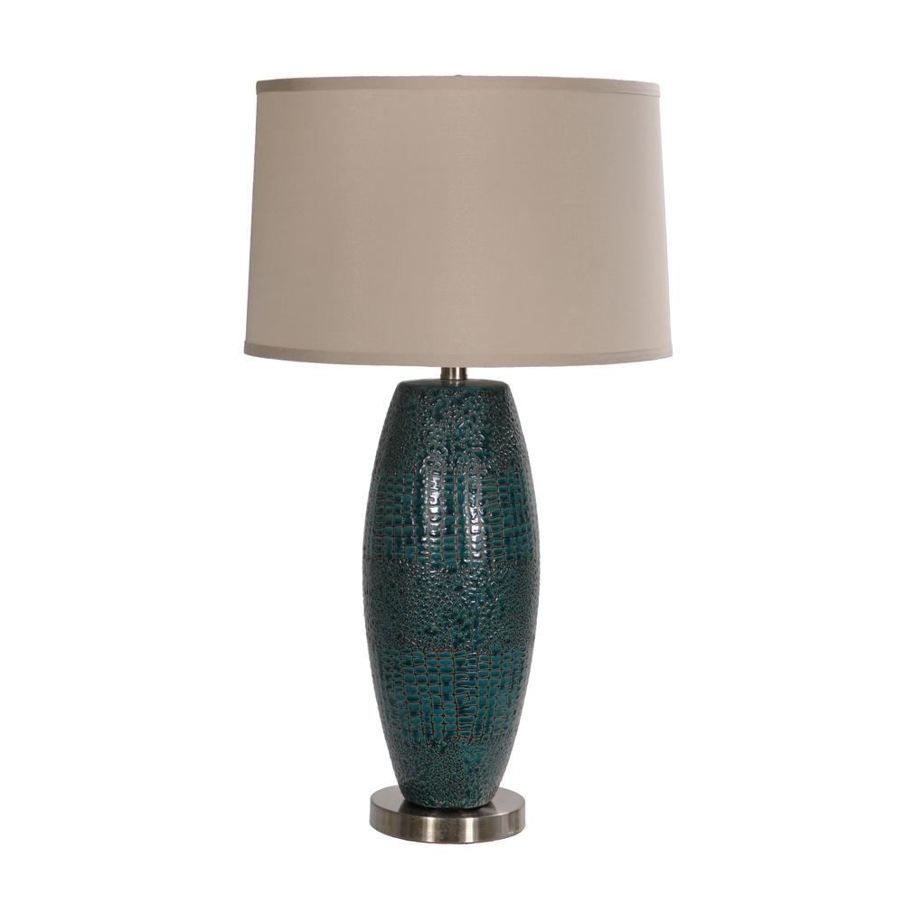 Melrose Blue Table Lamp