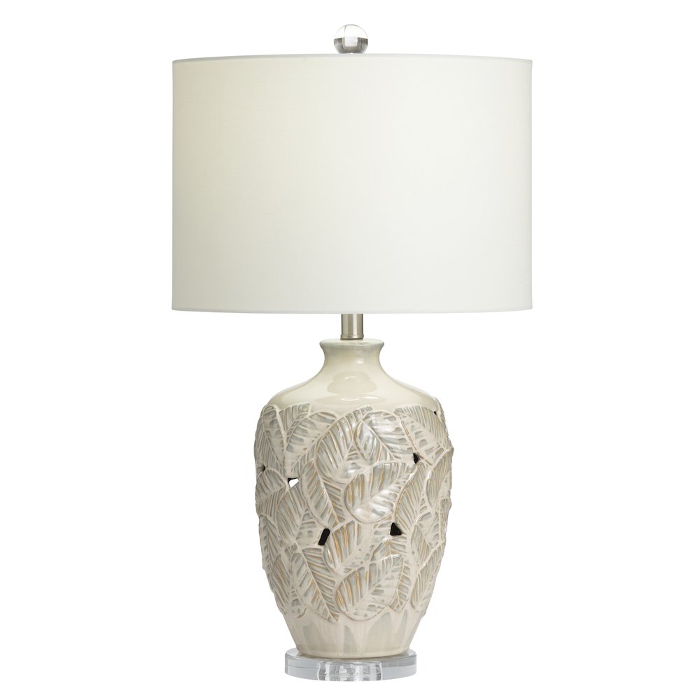 29"H Ceramic Table Lamp With Nightlight 1Pcs Ups Pack 3.95'