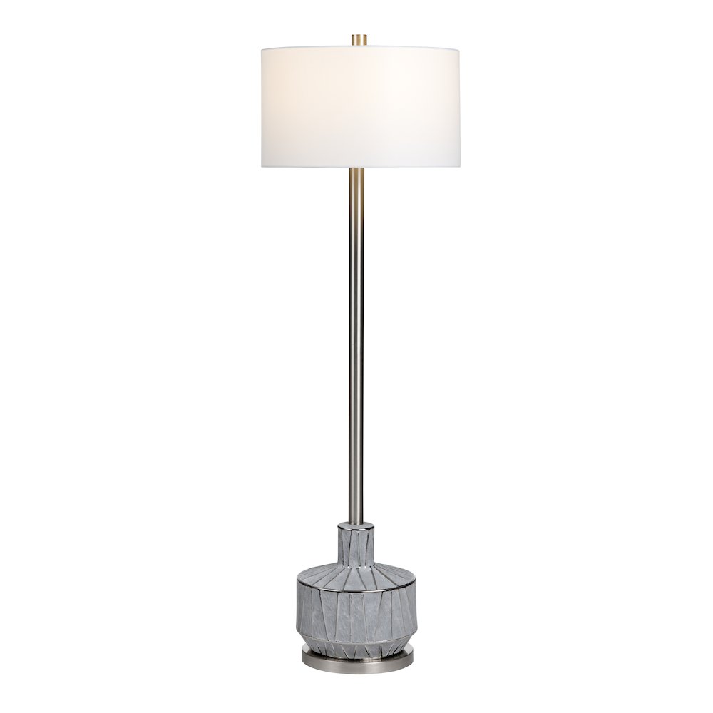 61"H Ceramic Floor Lamp