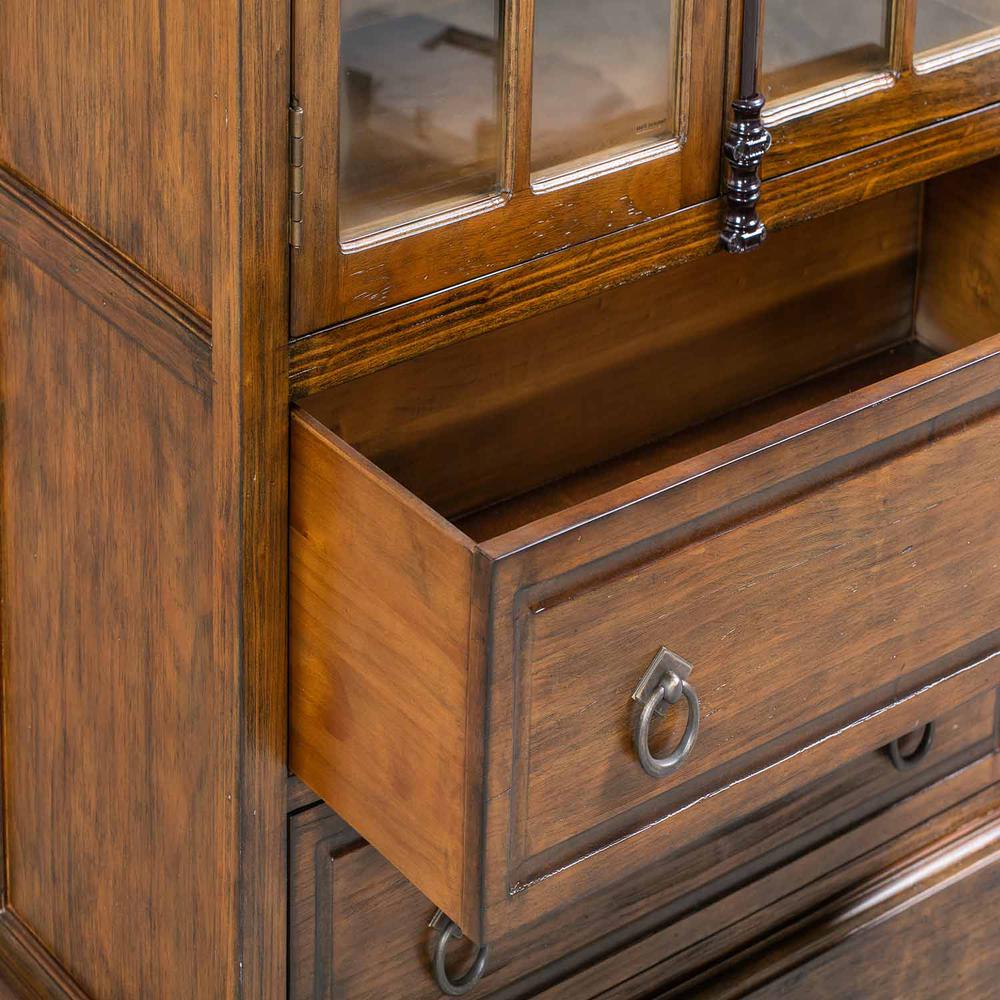 Crestview Collection Hawthorne Estate Curio Cabinet