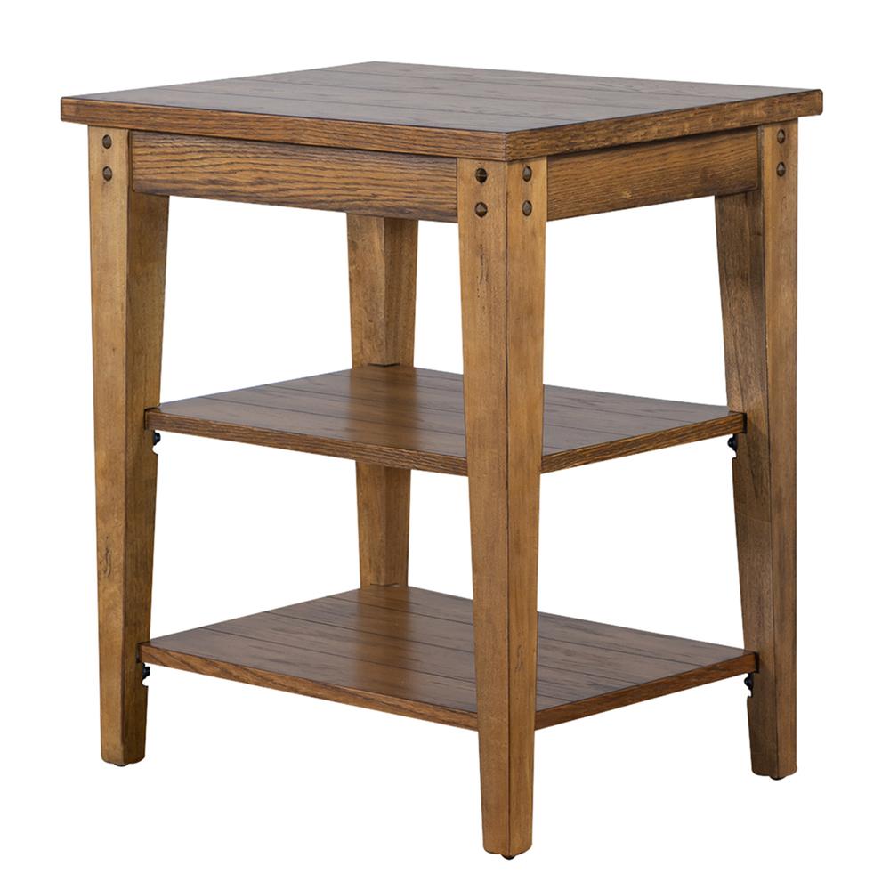 Lake House Tiered Table in Oak