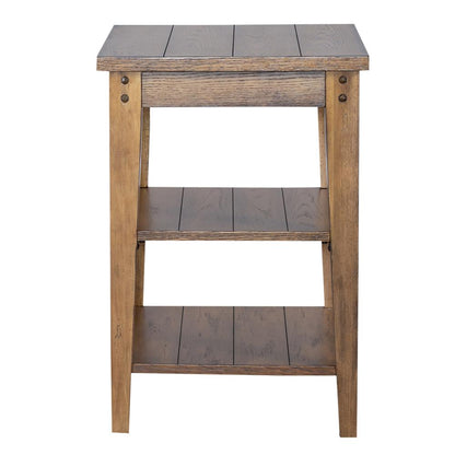 Lake House Tiered Table in Oak