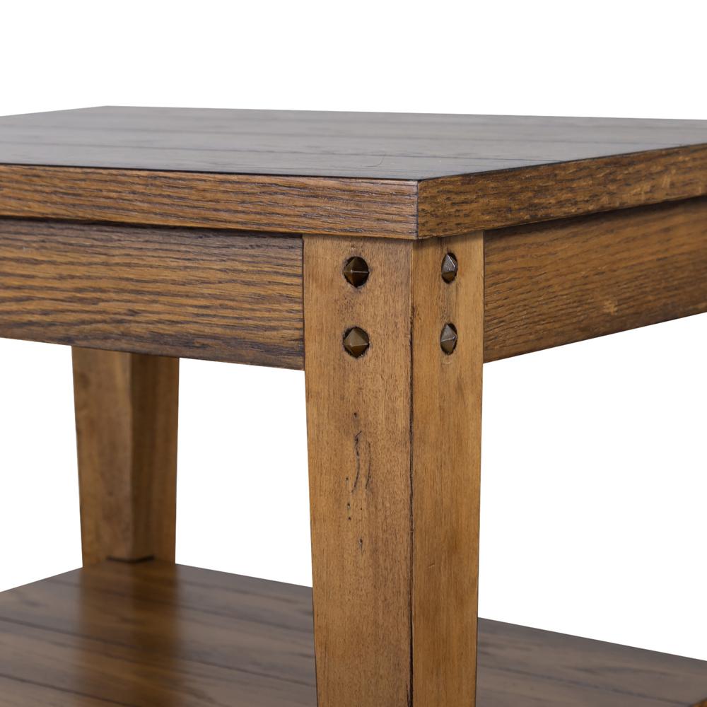 Lake House Tiered Table in Oak