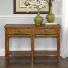 Lake House Sofa Table in Oak