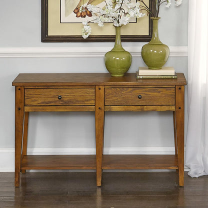 Lake House Sofa Table in Oak
