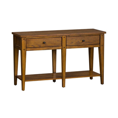 Lake House Sofa Table in Oak