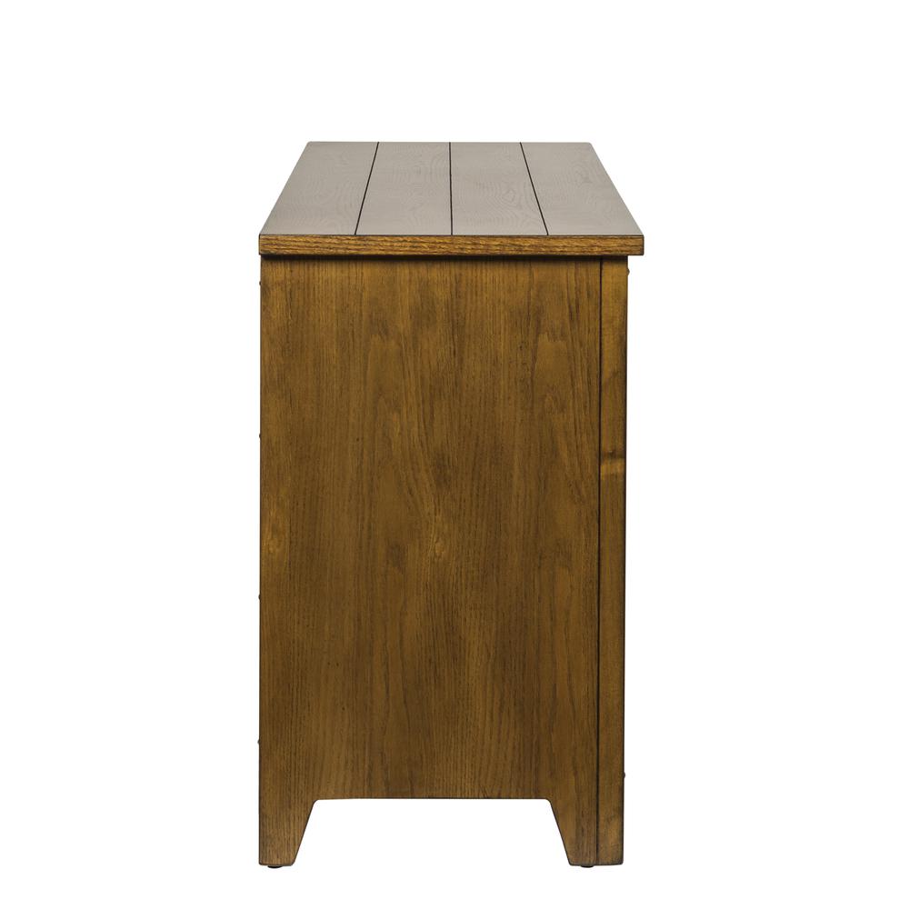 Lake House TV Console in Oak