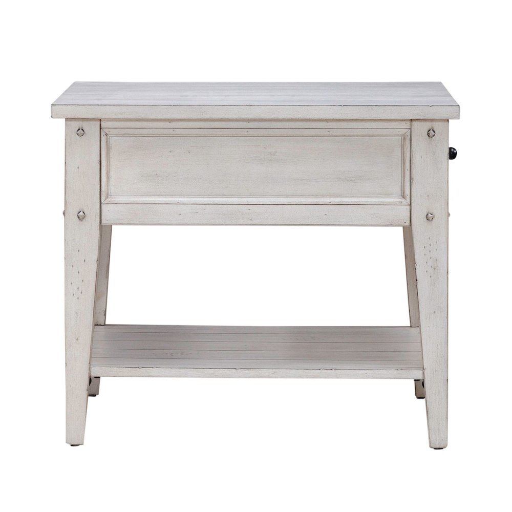 Lake House Opt 3 Piece Table Set - Lift Top Cocktail, 2 End Tables, White Oak