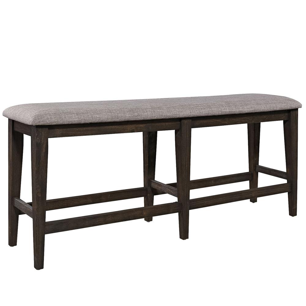 Double Bridge Counter Bench (RTA) in Dark Chestnut