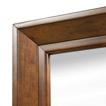Grandpas Cabin Dresser & Mirror in Aged Oak