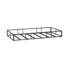 Vintage Series Twin Metal Trundle - Black in Distressed Metal
