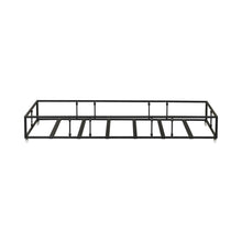 Vintage Series Twin Metal Trundle - Black in Distressed Metal