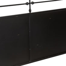 Vintage Series Twin Metal Day Bed - Black in Distressed Metal