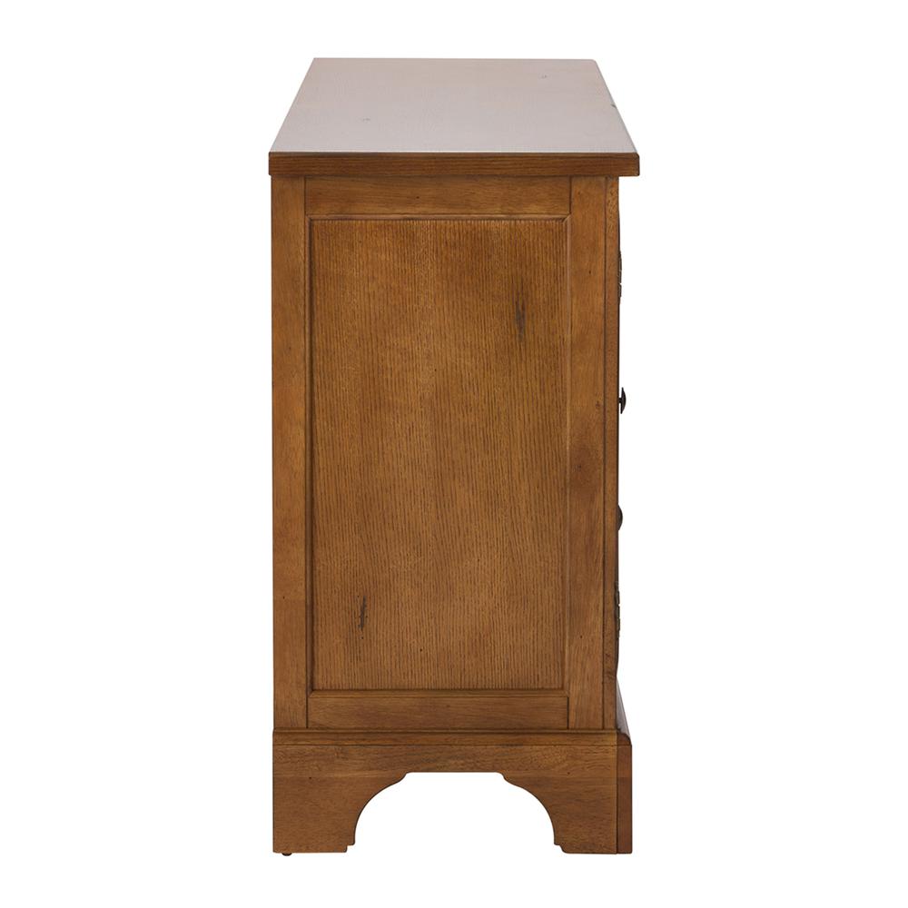 Treasures Buffet - Oak in Rustic Oak