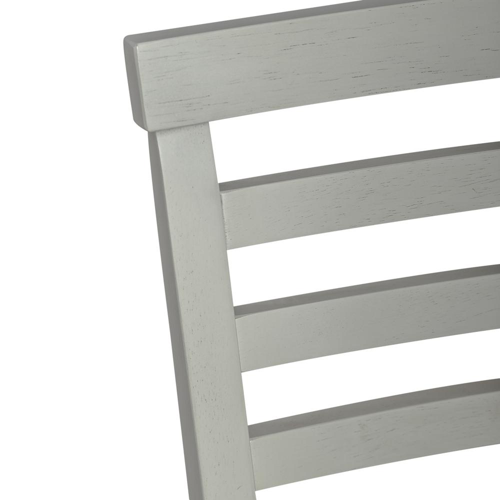 Uph Ladder Back Side Chair (RTA) - Set of 2 Transitional White