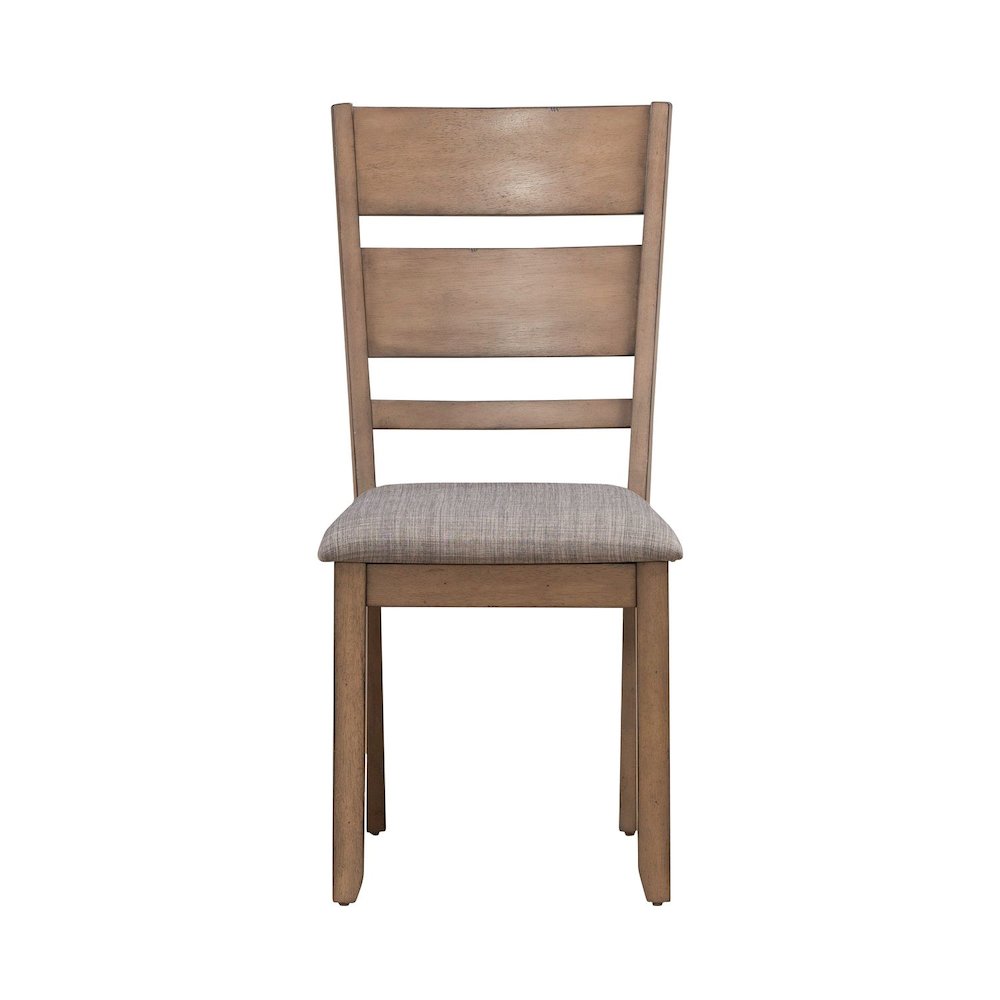 Brook Bay Slat Back Upholstered Side Dining Chair - Set of 2 - Sandstone