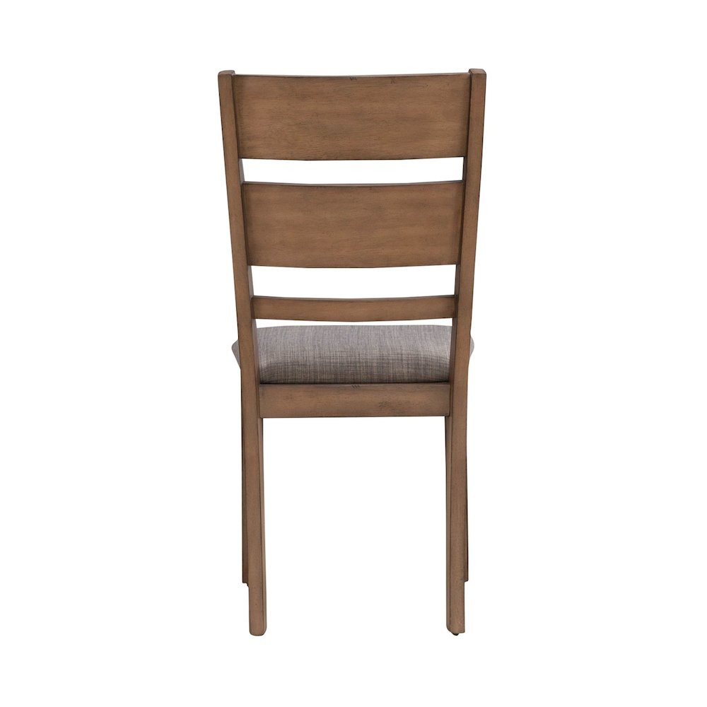 Brook Bay Slat Back Upholstered Side Dining Chair - Set of 2 - Sandstone