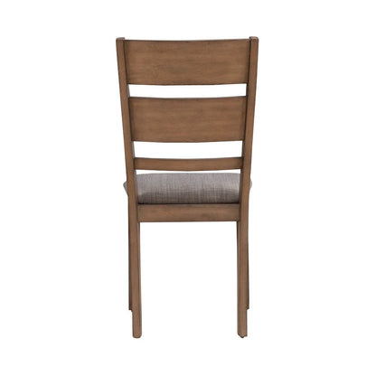 Brook Bay Slat Back Upholstered Side Dining Chair - Set of 2 - Sandstone
